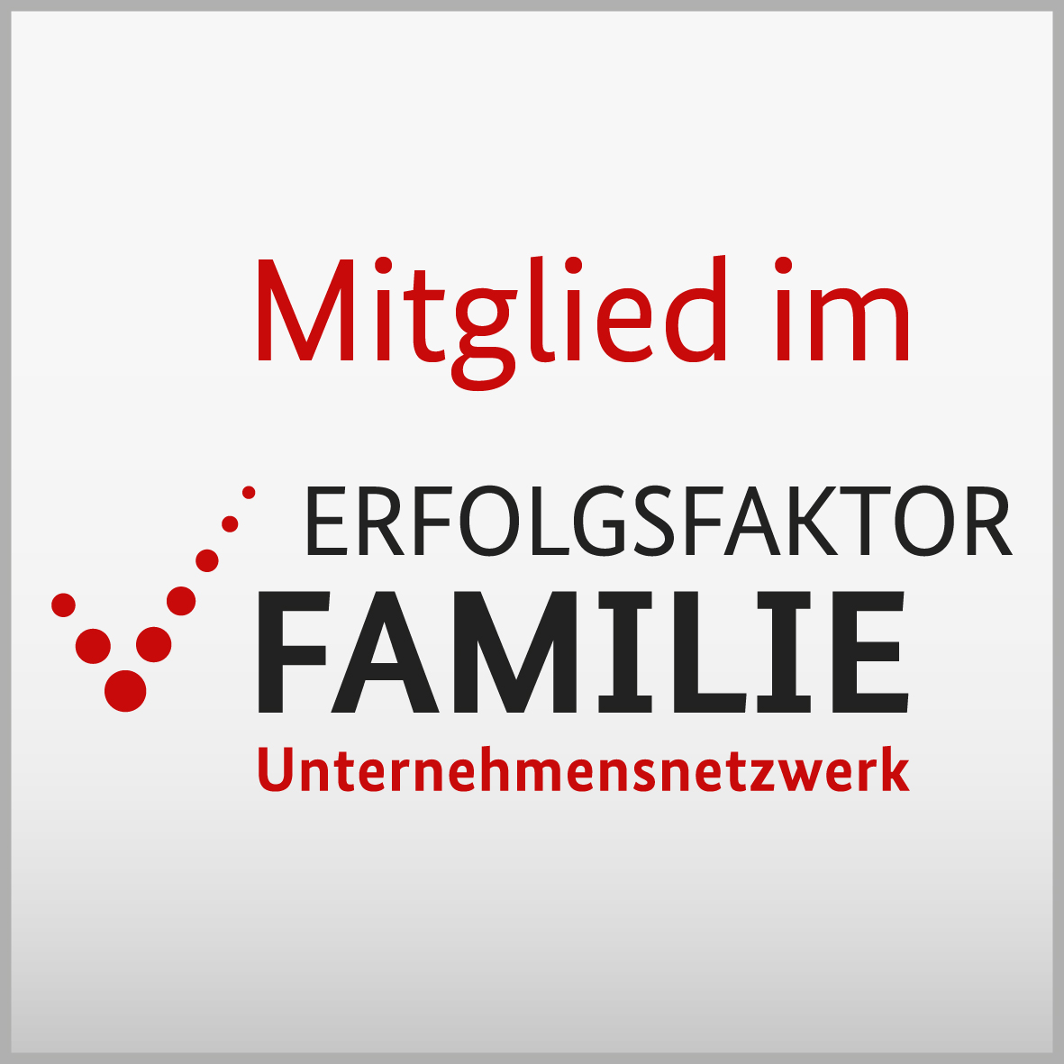 Logo Mitglied im Erfolgsfaktor Familie Unternehmensnetzwerk