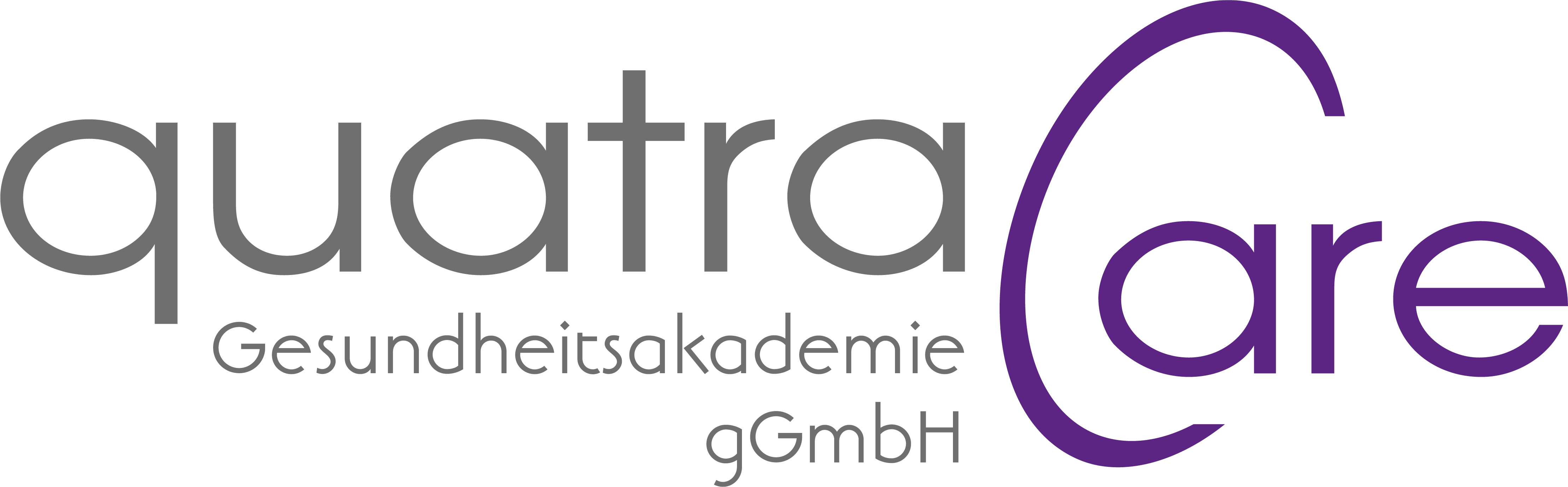 Logo quatraCare Gesundheitsakademie